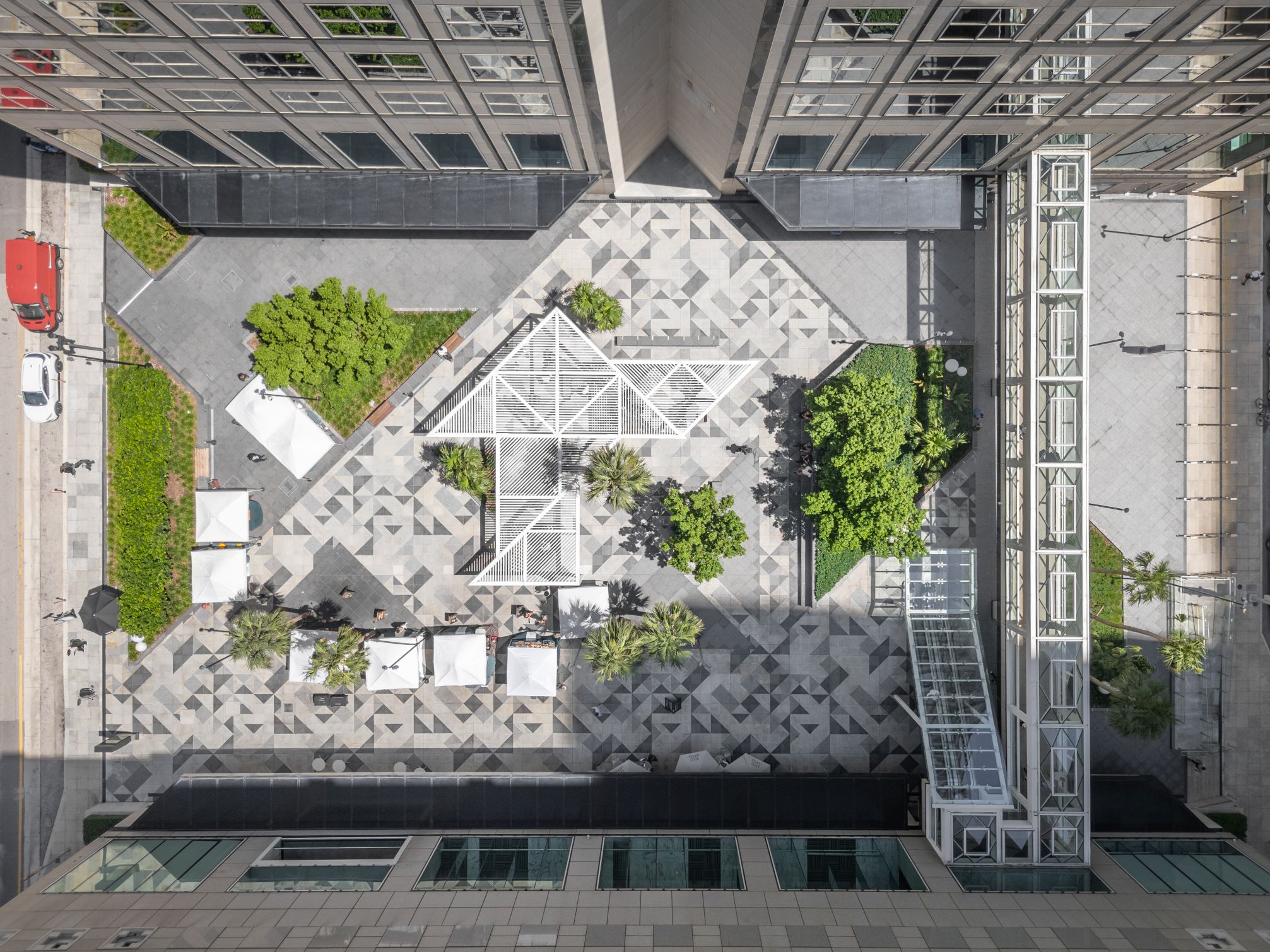 SE Financial Plaza Landscape Architecture